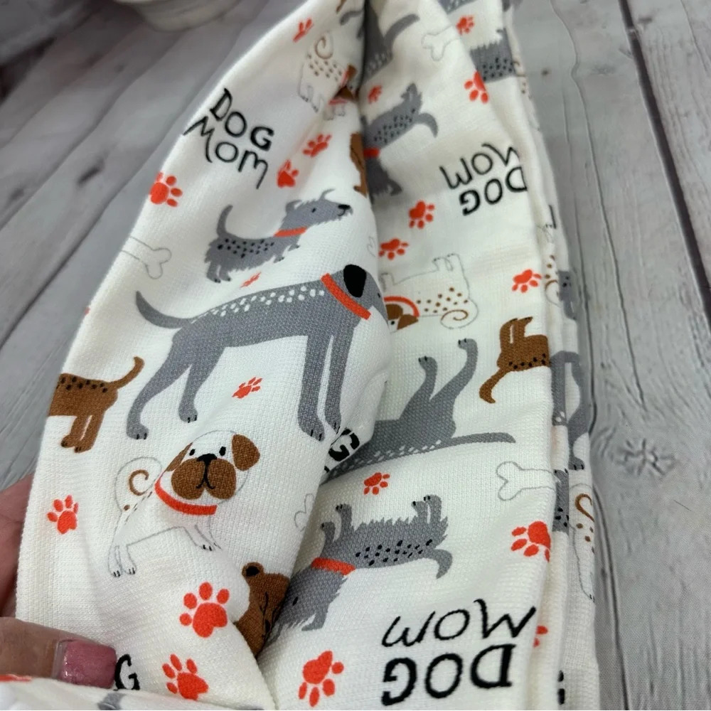 NWT cynthia rowley set of two kitchen towels dog mom - Picture 8 of 8